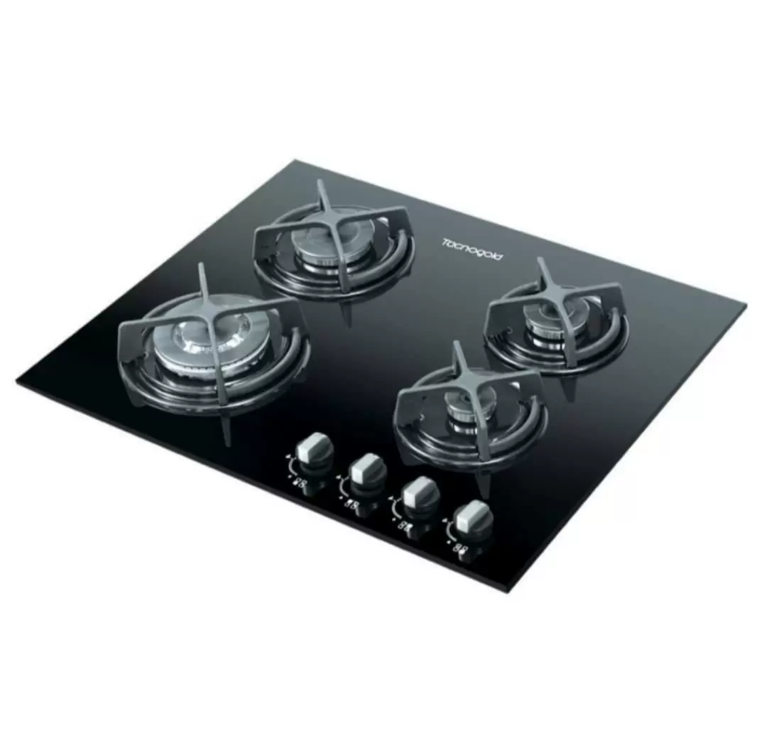 اجاق گاز 4 شعله شیشه ای مشکی G - 114 تاکنو گازکد:018553